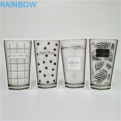 Özel Boyut ve Tasarım Gereksinimleri Fermuarlı Stand Up Pocket Matt Finish Alüminyum folyo Mylar Doypack