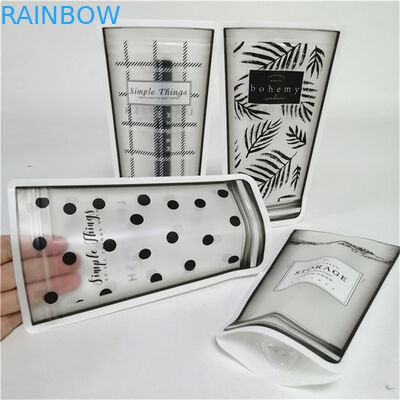 Özel Boyut ve Tasarım Gereksinimleri Fermuarlı Stand Up Pocket Matt Finish Alüminyum folyo Mylar Doypack