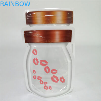 Yeni Tasarım En Çok Satılan Özel kalınlık Özel Logo Baskı Kalk Zipper Poşet Plastik Gıda Peçete Ambalajı