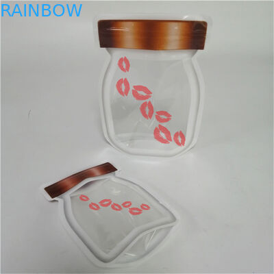 Yeni Tasarım En Çok Satılan Özel kalınlık Özel Logo Baskı Kalk Zipper Poşet Plastik Gıda Peçete Ambalajı