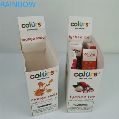 Hot Custom Logo Tear Away Display Box Karton PDQ Karşılıklı Dalgalanmış Ekran Kutuları