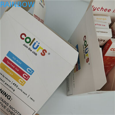 Hot Custom Logo Tear Away Display Box Karton PDQ Karşılıklı Dalgalanmış Ekran Kutuları