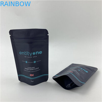 Özel Logo Baskılı Zıpkınlı Ayağa Kalk Çanta Mat Finish Alüminyum Folyo Gıda Sınıfı Malzemesi Doypack