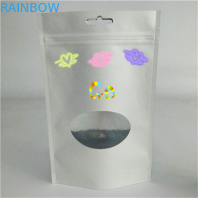 Kalite güvencesi Renkli Baskı Gıda Mühürleri Paketleme Matt Finish Mylar Plastik Durağan Çanta Özel Logo