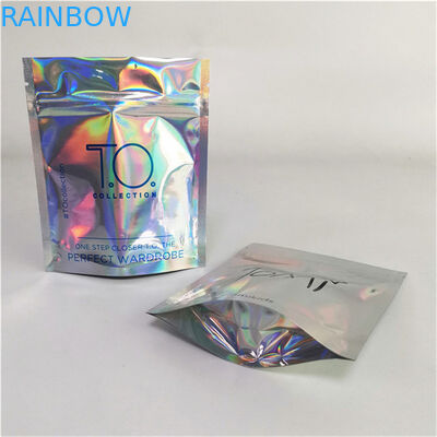 Gıda Paketleme Malzemesi Özel Etiket Nem Karşıtlıklı Fermuar Kalkan Paketleme Çantası