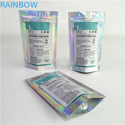 Toptan Özel Logo Dijital Baskı Plastik PET Yumuşak Uygun Fiyat Fermuarlı Ayağa Kalkan Cüzdanlar