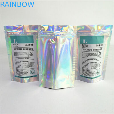 Toptan Özel Logo Dijital Baskı Plastik PET Yumuşak Uygun Fiyat Fermuarlı Ayağa Kalkan Cüzdanlar