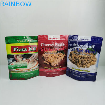 En Çok Satılan Ekoloji Dostu Depolama Özel Logo Baskılı Ayakta Dur Zipper Cüzdan Yeniden Kapanabilir Plastik