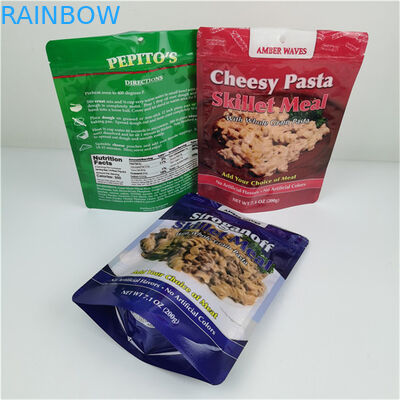 En Çok Satılan Ekoloji Dostu Depolama Özel Logo Baskılı Ayakta Dur Zipper Cüzdan Yeniden Kapanabilir Plastik