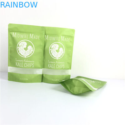 Gıda ambalajı gravure baskı Mylar Doypack penceresi ile çevre dostu ve özelleştirilmiş