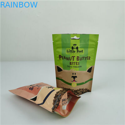 En çok istenen ürünler Yüksek kaliteli Mat Zipper Pet Food Bags Stand Up Bag
