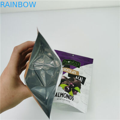 Özel dijital baskı PE fermuar poşeti çevre dostu ve ısı mühürü mühürleme kolu