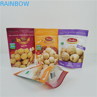 Gıda ambalajı Özel Boyutlu Alüminyum folyo renkli baskı ile Mylar çantaları