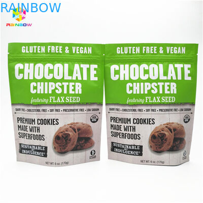 Gıda Paketleme Çantası Yumuşak Kokusuz Nem Dayanıklı Alüminyum PE Malzemesi Atıştırmalık Paketleme için