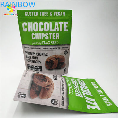 Gıda Paketleme Çantası Yumuşak Kokusuz Nem Dayanıklı Alüminyum PE Malzemesi Atıştırmalık Paketleme için