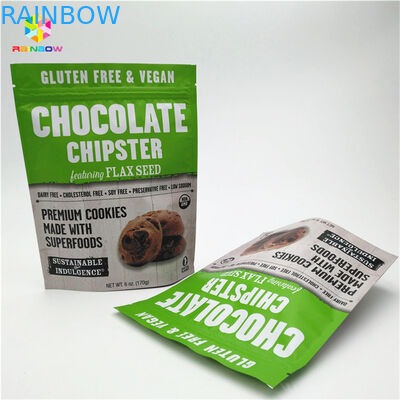 Gıda Paketleme Çantası Yumuşak Kokusuz Nem Dayanıklı Alüminyum PE Malzemesi Atıştırmalık Paketleme için