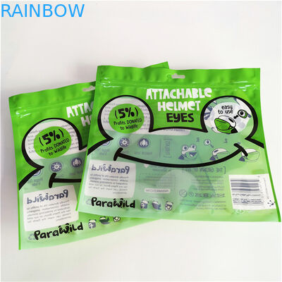 Yeniden kapanabilir Nem Dayanıklı Üç Taraflı Kapalı Düz Ambalaj Plastik Çanta