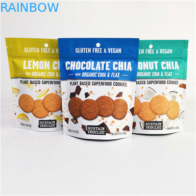 Özel Logo Yazdırılmış Alüminyum Folyo Mylar Doypack Gravure Baskı Yüzeyi İşleme