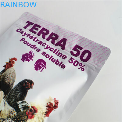 Özel Kalınlık Sızıntı Dayanıklı Direk Fermuar Cüzdan Kokusuz Plastik Paket Çantaları