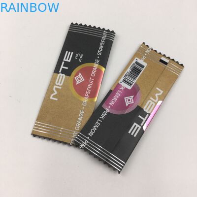 Boş Esnek Laminatlı Kapalı Yastık Torbası Soğutucu Gıdalar İçin Çikolata Torbası