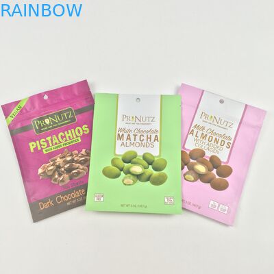 Özel Mat Stand Up Pocket Alüminyum folyo Mylar Bag Toz Paketleme