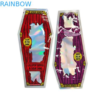 Tütün Yaprağı Şeker Kekli Sakızlı Kuru Çiçek Otı Grabba Yaprak Öldürme 3.5g Mylar Torbaları