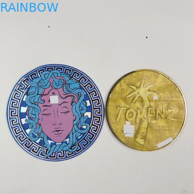 Düzensiz 3.5g 7g Mylar Çantaları İçeride Fermuarlı Alüminyum Folyo Kokusuz Yiyebilir Plastik Torba