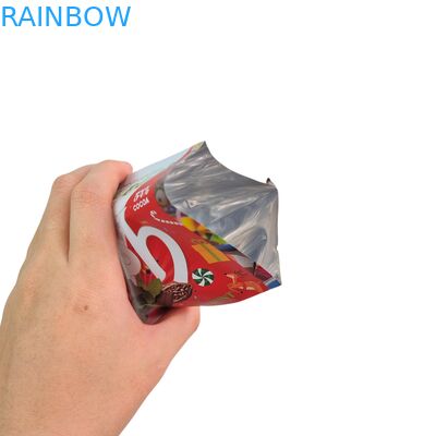 Biyolojik olarak ayrıştırılabilir gıda sınıfı atıştırmalık ambalajı ısı mühürü alüminyum folyo fermuar torbası fındıklar için çay kahve evcil hayvan yiyecekleri