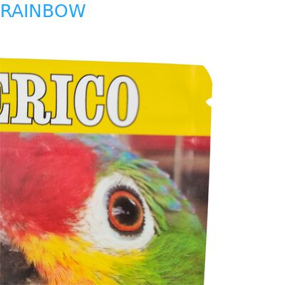 Özel Tasarımlı Kendini Sızdıran Nem İzleyici Sıcaklık Kapalı Fermuar Şeffaf Ön Alüminyum Folyo Geri Şeker İçin Mylar Plastik Torba