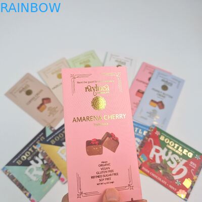 Yiyebilir Alüminyum folyo çanta arka mühür küçük plastik Mylar yulaf çikolata enerji çubuğu kurabiye atıştırmalık şekerleme ambalaj torbası