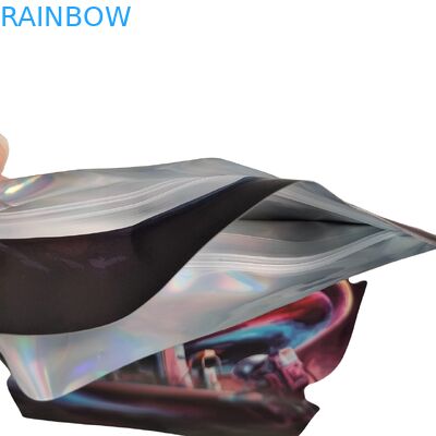 Düzensiz Şekil Öldürme Kesim Mylar Çantaları Kurabiye Sakızları Tütün PET Plastik Çanta Çocuk Kanıtlı Fermuar Çantaları