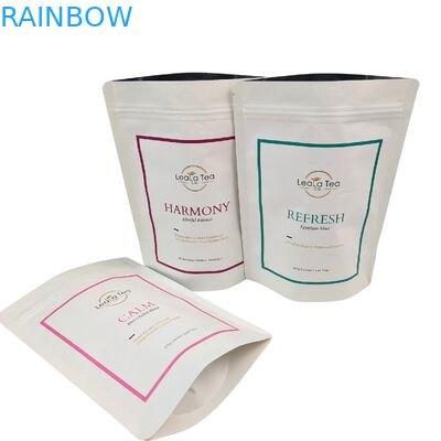 Banyo tuzu torbaları için özel basılı dik ziplock poşet