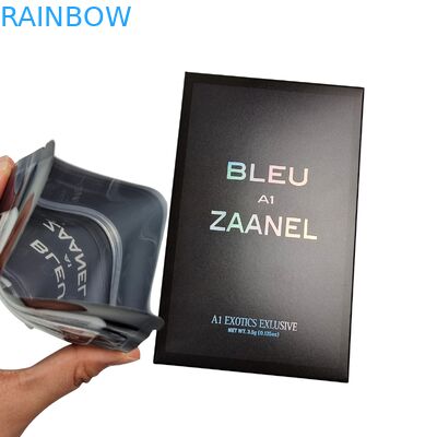 Atıştırmalıklar için Çocuk Korumalı Kutularla Özel 3.5g Mylar Poşetler