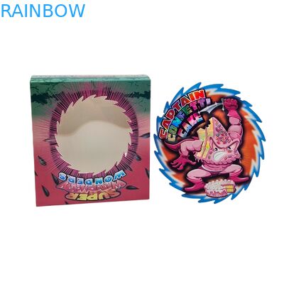 Şekerli Sakız Paketleri için Özel 3.5g-28g Mylar Torbaları