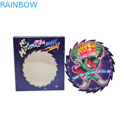 Şekerli Sakız Paketleri için Özel 3.5g-28g Mylar Torbaları