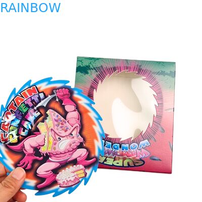 Şekerli Sakız Paketleri için Özel 3.5g-28g Mylar Torbaları