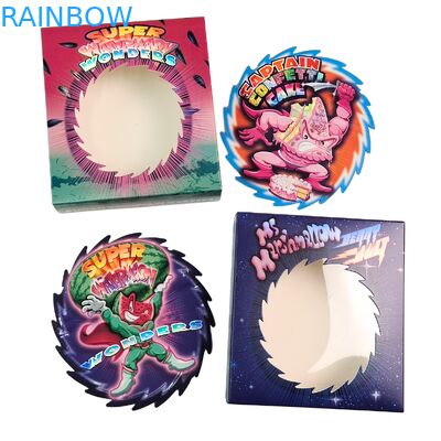 Şekerli Sakız Paketleri için Özel 3.5g-28g Mylar Torbaları