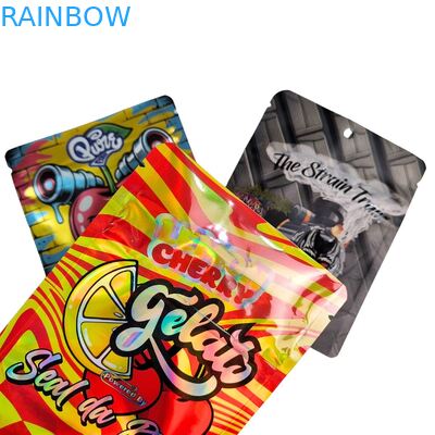 Mantar Çikolata Bar Ambalajı Sakız 8. Cali Food Doypack Mylar Poşetler 3.5 Cali Paketleri Yenilebilir Ambalaj Poşetleri 3 Tarafı Kapalı