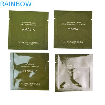 Kozmetik Losyon Şampuan Deri Bakım Örnek Çuval Paket Mini Örnek Torbası Plastik Paket Krem Maske Yaprak Örnek Torbalar