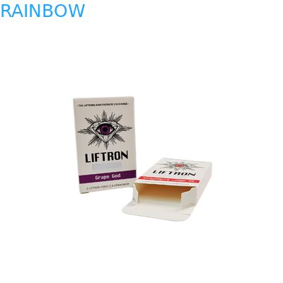 Biyolojik olarak ayrıştırılabilir Katlanabilir Kraft Kağıt Kutusu Mum Şekerleri için Gıda Sınıfı Rezil Depolama Ambalajı Katlanabilir Karton Kutusu
