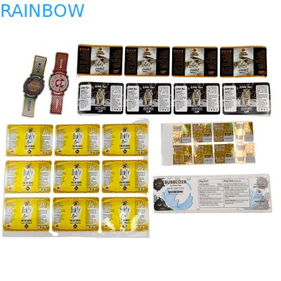 PVC Yapışkanlı Vinil PVC Kağıt Etiket Su Geçirmez UV Hologram Baskılı Kendinden Yapışkanlı Rulo Etiket Ambalaj Etiketleri