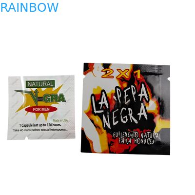 Gıda sınıfı ısı mühürlü plastik fermuar torbası tablet ve ilaç kapsülleri için özel boyutlar