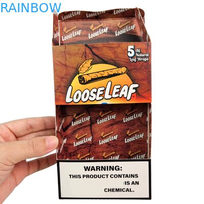 3.5g Biyobozunur Mylar Çanta Kutusu ve Özel Baskılı Saklama için 3.5g Kalınlığında Oluklu Kağıt Kutu