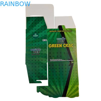 Özel Kağıt Kutusu Çerezler Enerji Barları Kozmetik Şeker Paketi Kraft Perakende Karton Karakterler