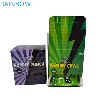 Özel Kağıt Kutusu Çerezler Enerji Barları Kozmetik Şeker Paketi Kraft Perakende Karton Karakterler