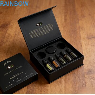 Toptan Özel Lüks Kozmetik Klasörleri Manyetik Hediye EVA Köpük Ekleme Mat Laminasyon Biyolojik Olarak Bozunur Malzeme Parfüm El Sanatları İçin