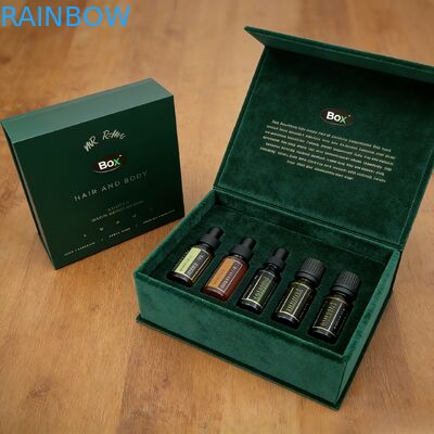 Toptan Özel Lüks Kozmetik Klasörleri Manyetik Hediye EVA Köpük Ekleme Mat Laminasyon Biyolojik Olarak Bozunur Malzeme Parfüm El Sanatları İçin