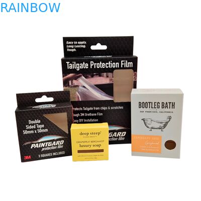 Klasik Tasarım ve Parlak Laminasyonlu Özel Biyo-Degradasyonlu Kozmetik Ambalaj Kutusu