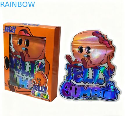 Atıştırmalık Paketleme için Özel Baskılı 3.5g Yeniden Kapatılabilir Mylar Poşetler Dik Durabilen Ambalaj Poşetleri