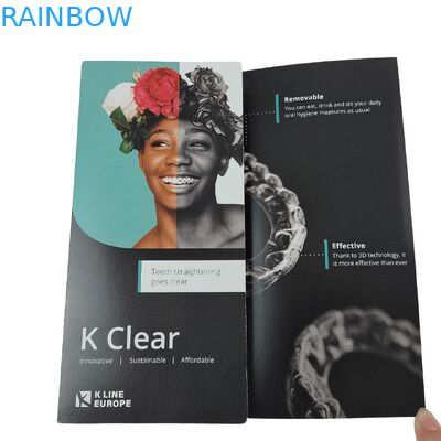 Kişiselleştirilmiş Logo Diş Damatları Kit Kutusu Ortodontik Aligner Paket Kutusu Kağıtla Diş Ekle Aligner Paket Kutu